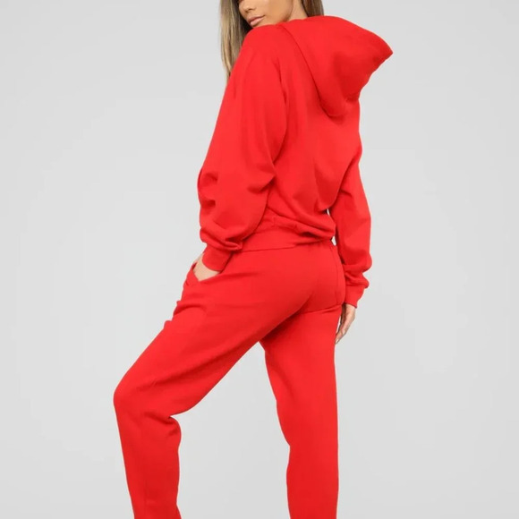 Oversized Hoodie (Color: Red) - Picture 1 of 6